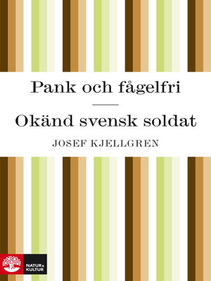 cover image of Pank och fågelfri